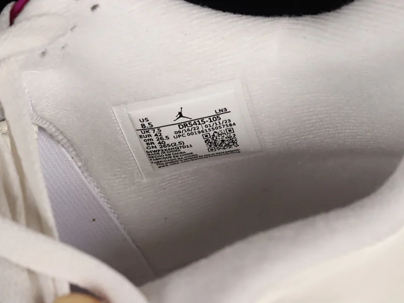 All categories Air Jordan Jordan series basketball shoes Air Jordan 4 Nike SB x Jordan Air Jordan 4 "Sapphire" AJ4 Joe 4 joint white and purple DR5415-105